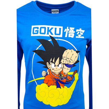 Dragon Ball Langarmshirt Son Goku für Jungen Gr. 104 - 152 cm