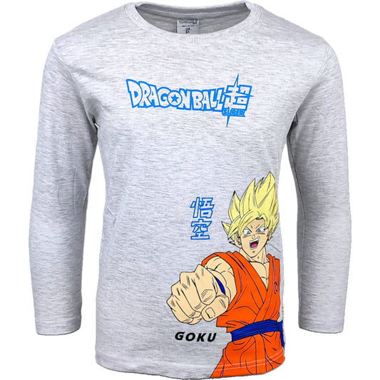 Dragon Ball Langarmshirt Son Goku für Jungen Gr. 104 - 152 cm