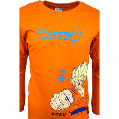 Dragon Ball Langarmshirt Son Goku für Jungen Gr. 104 - 152 cm