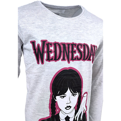 Wednesday Langarmshirt für Mädchen Gr. 134 - 164 cm