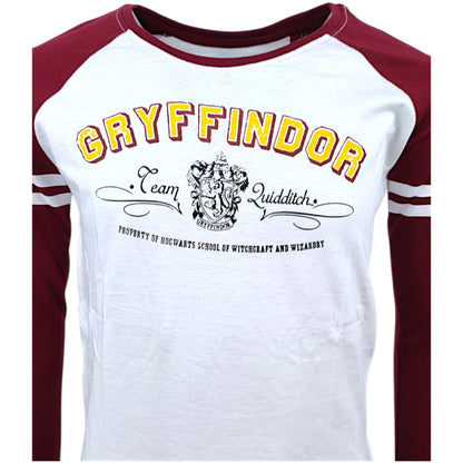 Harry Potter Langarmshirt Quidditch für Mädchen Gr. 134 - 164 cm