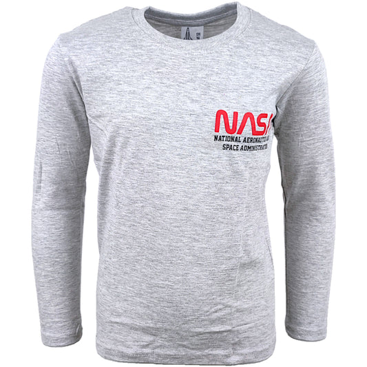 NASA Langarmshirt für Jungen Gr. 134 - 164 cm