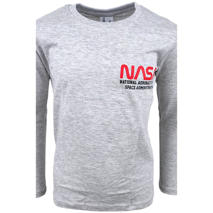 NASA Langarmshirt für Jungen Gr. 134 - 164 cm