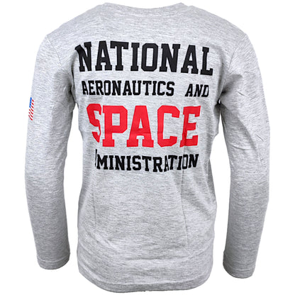 NASA Langarmshirt für Jungen Gr. 134 - 164 cm