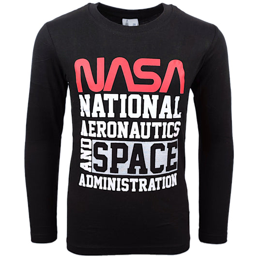 NASA Langarmshirt für Jungen Gr. 134 - 164 cm