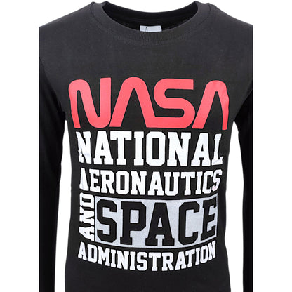 NASA Langarmshirt für Jungen Gr. 134 - 164 cm