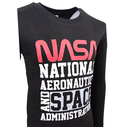 NASA Langarmshirt für Jungen Gr. 134 - 164 cm