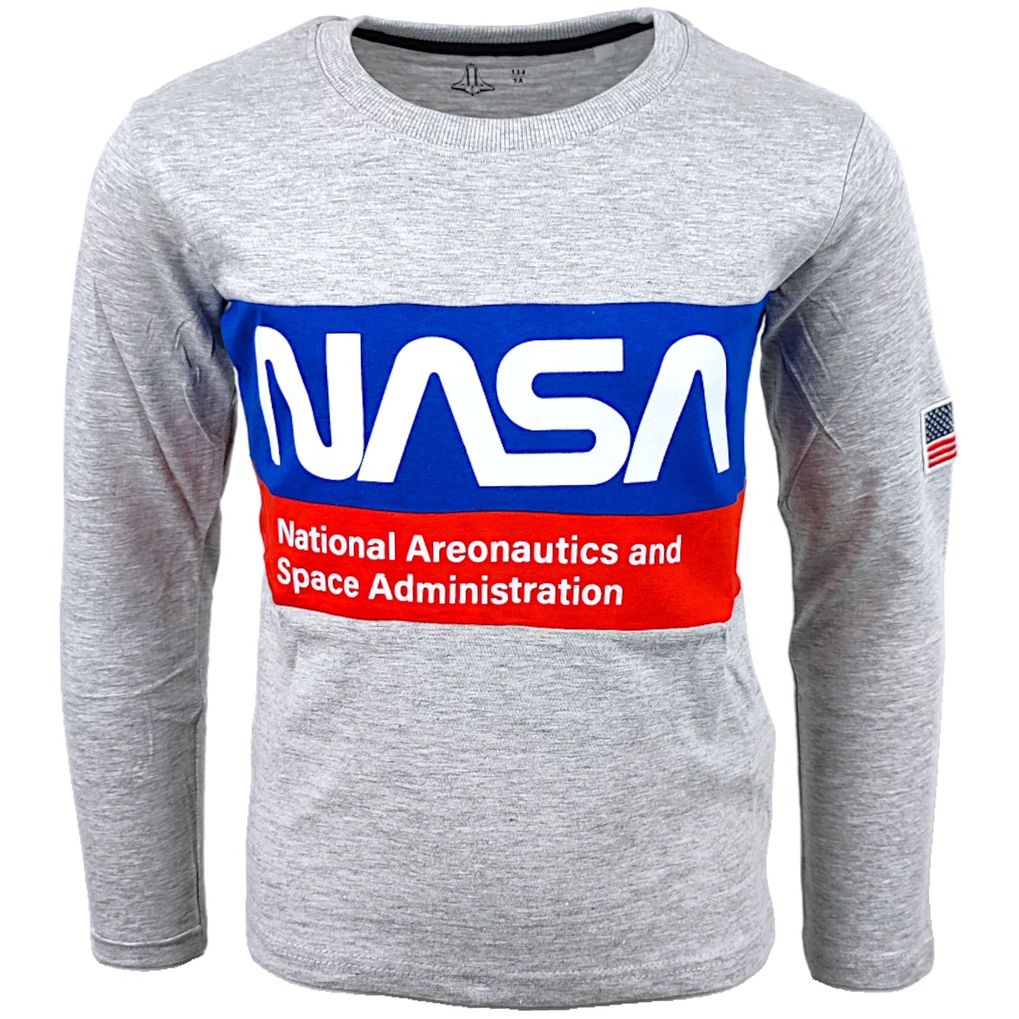 NASA Langarmshirt für Jungen Gr. 134 - 164 cm