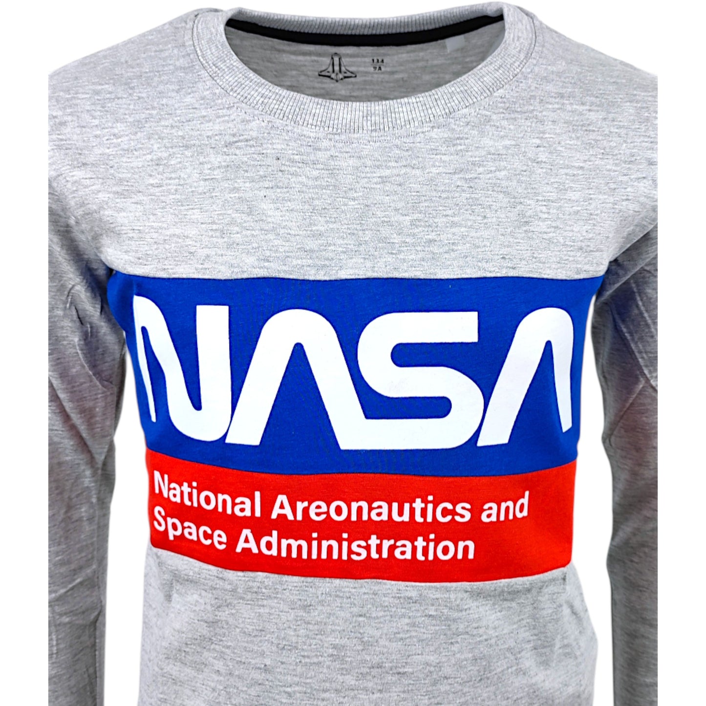 NASA Langarmshirt für Jungen Gr. 134 - 164 cm
