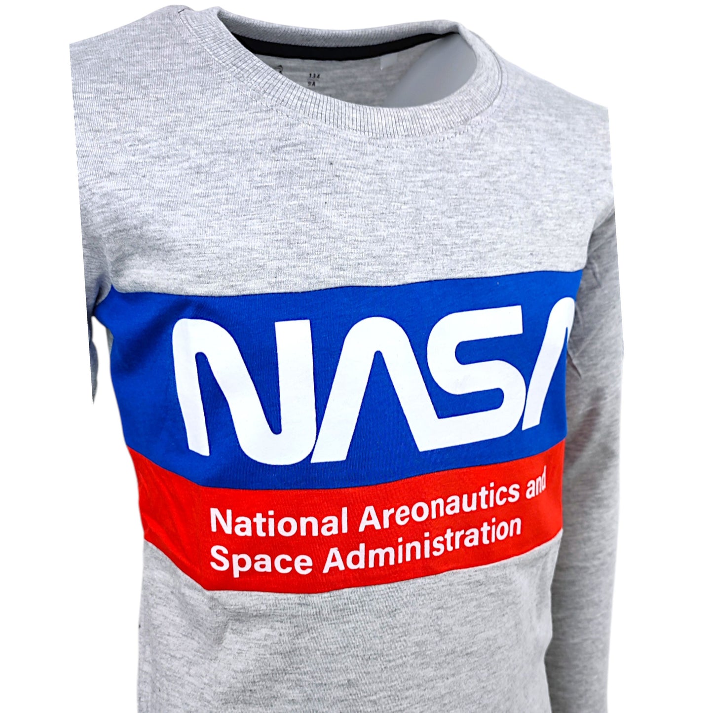 NASA Langarmshirt für Jungen Gr. 134 - 164 cm