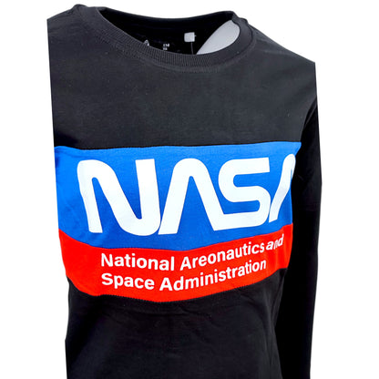 NASA Langarmshirt für Jungen Gr. 134 - 164 cm