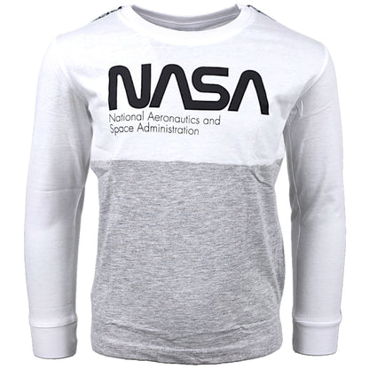 NASA Langarmshirt für Jungen Gr. 134 - 164 cm