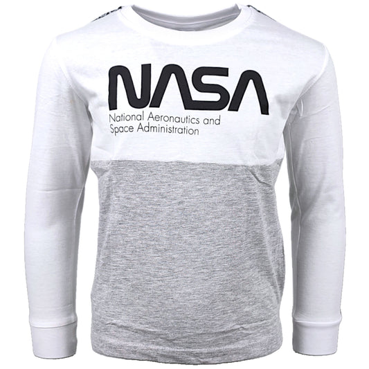 NASA Langarmshirt für Jungen Gr. 134 - 164 cm