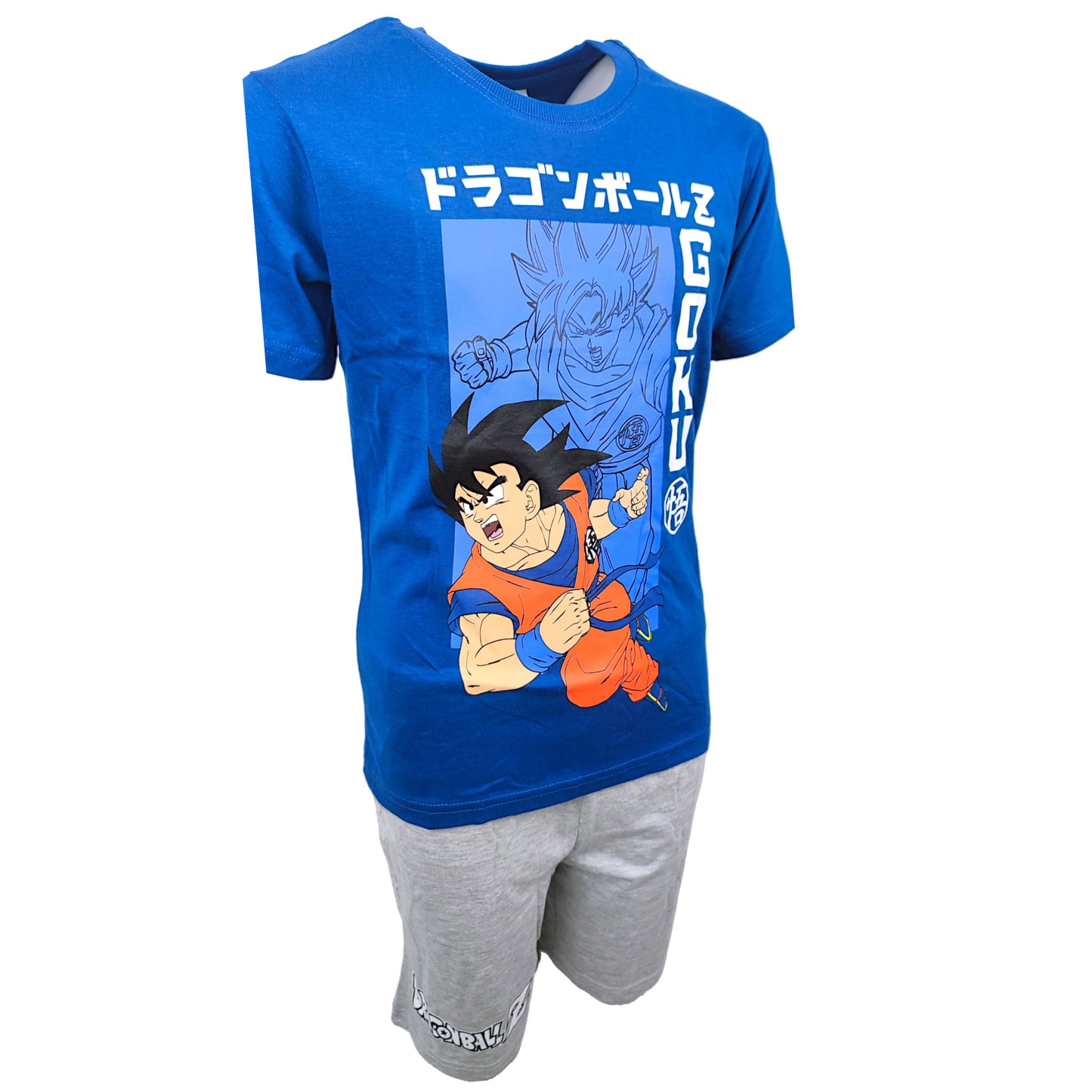 Dragon Ball Schlafanzug kurz  - Shorty für Jungen Gr.134 - 164 cm