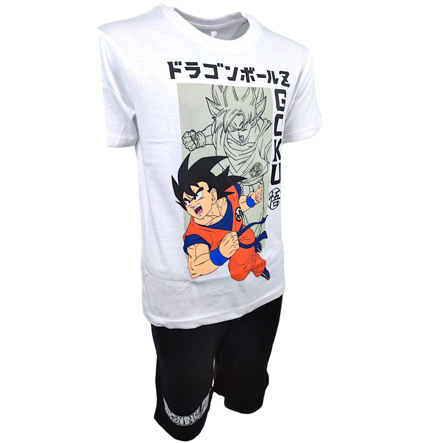 Dragon Ball Schlafanzug kurz  - Shorty für Jungen Gr.134 - 164 cm