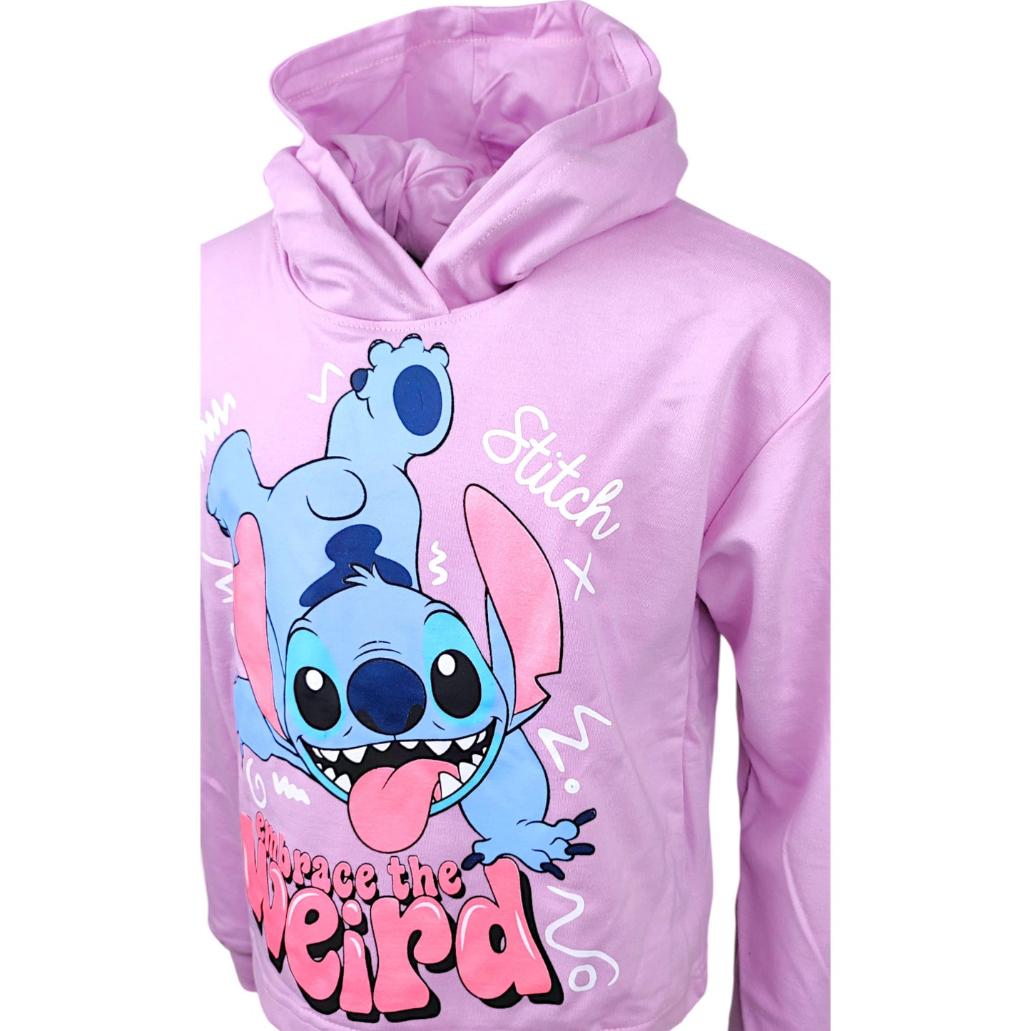 Disney Stitch Kapuzenpullover für Mädchen Gr. 134 - 176 cm