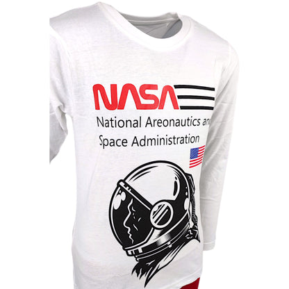 NASA Schlafanzug für Jungen Gr. 134 - 164 cm