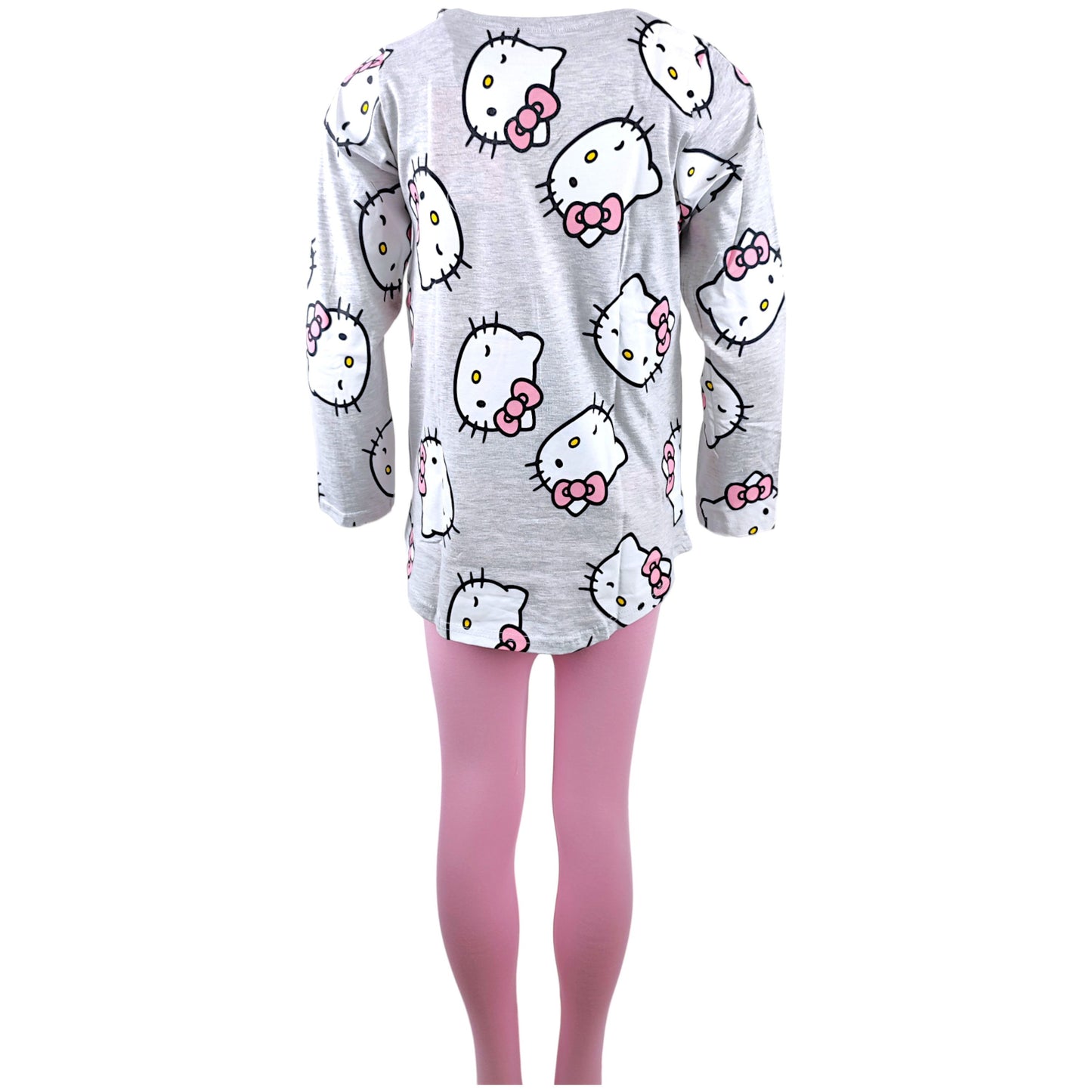 Hello Kitty Schlafanzug für Mädchen Gr. 104 - 134 cm