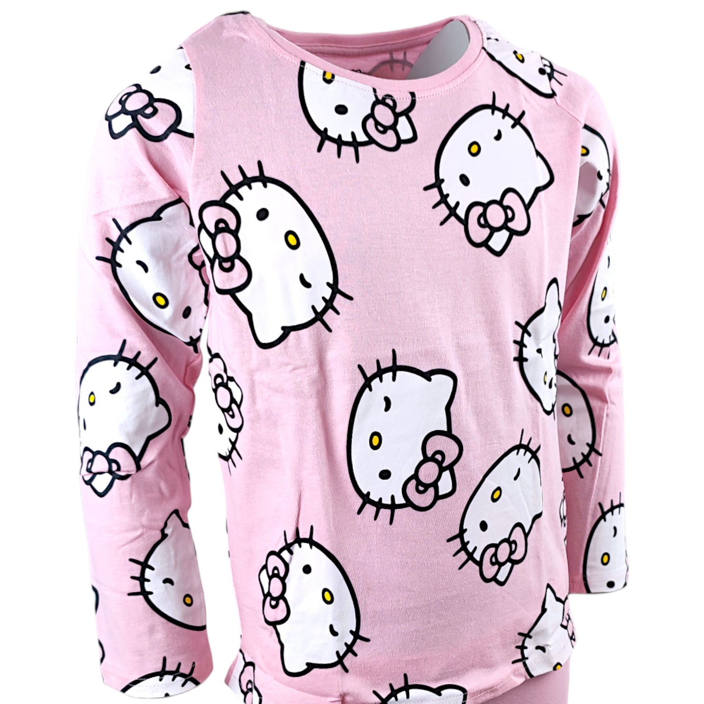 Hello Kitty Schlafanzug für Mädchen Gr. 104 - 134 cm