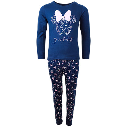 Minnie Mouse Schlafanzug für Mädchen Gr. 104 - 134 cm