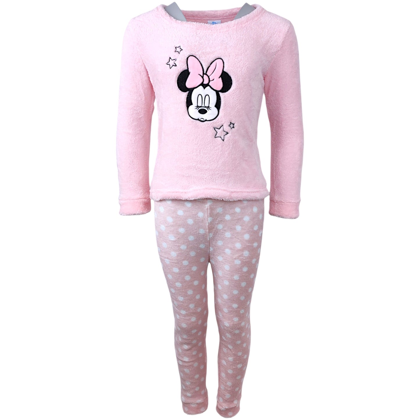 Minnie Mouse Schlafanzug Fleece für Mädchen Gr. 92 - 128 cm