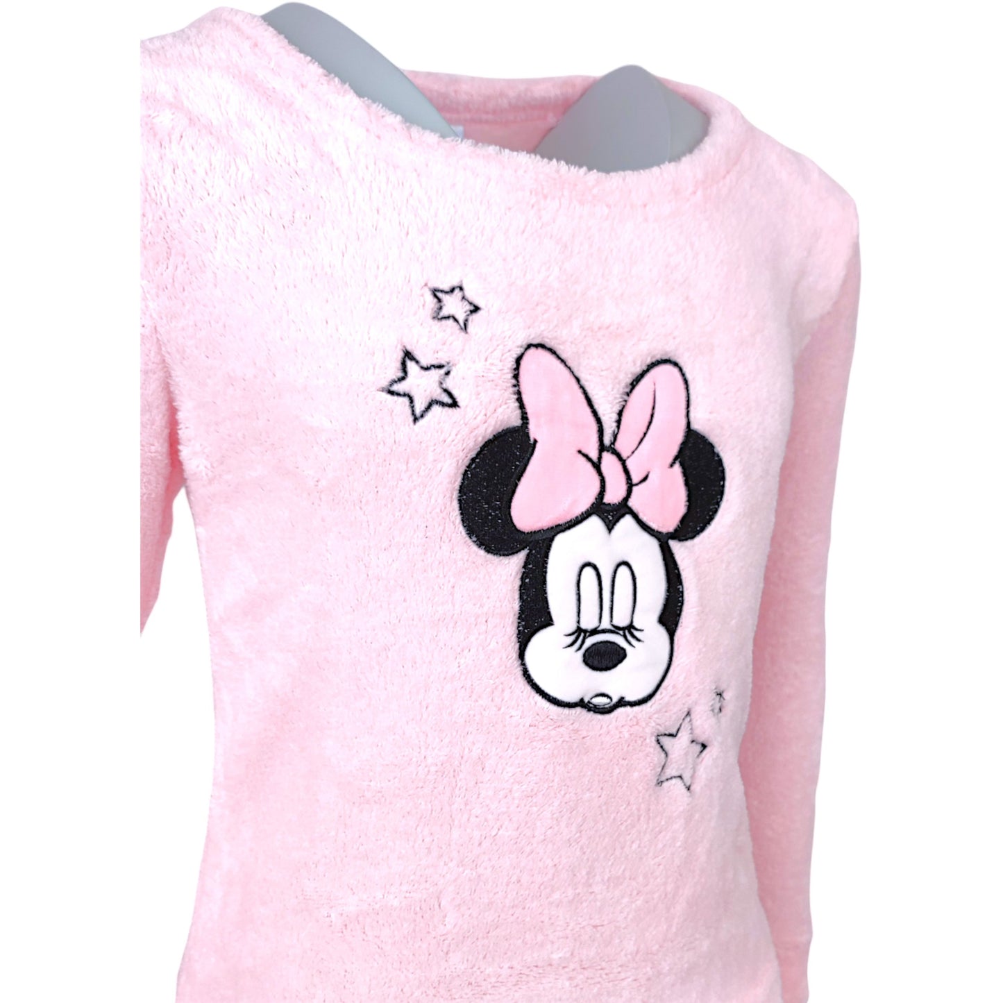 Minnie Mouse Schlafanzug Fleece für Mädchen Gr. 92 - 128 cm