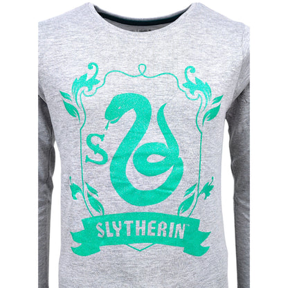 Harry Potter Schlafanzug Slytherin Gr. 134 - 164 cm