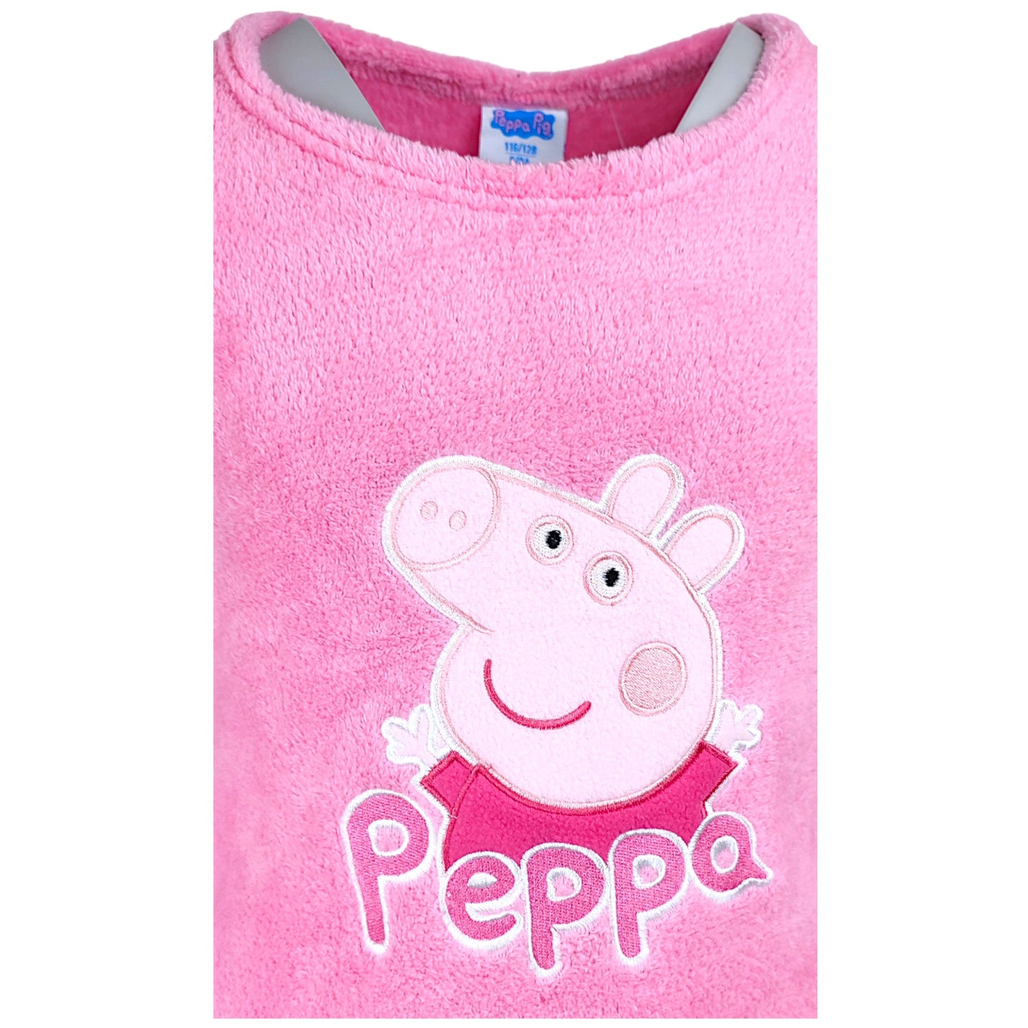 Peppa Pig Schlafanzug Fleece für Mädchen Gr. 92 - 128 cm