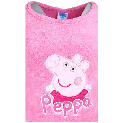 Peppa Pig Schlafanzug Fleece für Mädchen Gr. 92 - 128 cm