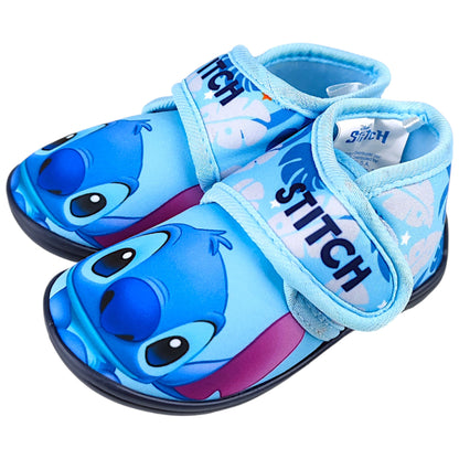 Disney Stitch Hausschuhe mit Klettverschluss Gr. 22-27