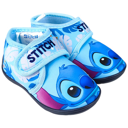Disney Stitch Hausschuhe mit Klettverschluss Gr. 22-27