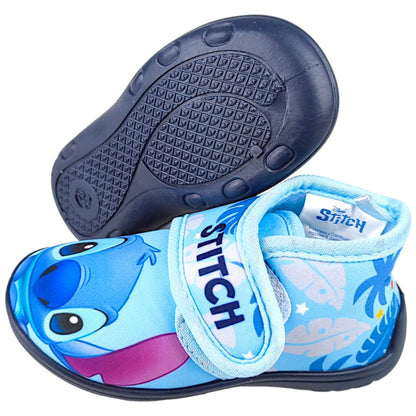 Disney Stitch Hausschuhe mit Klettverschluss Gr. 22-27