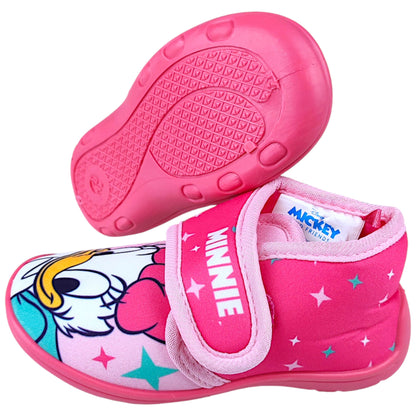 Minnie Mouse & Daisy Duck Hausschuhe mit Klettverschluss Gr. 22-27