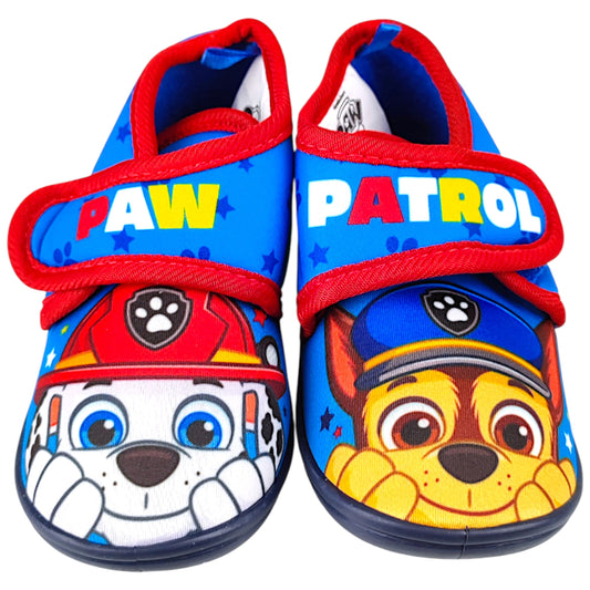 Paw Patrol Hausschuhe mit Klettverschluss Gr. 22-27