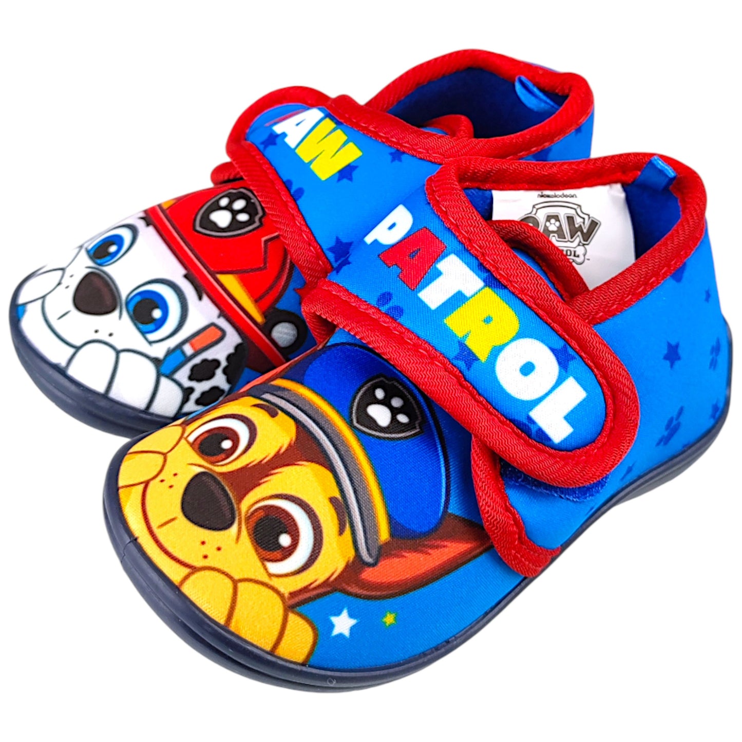 PAW Patrol Hausschuhe mit Klettverschluss Gr. 22-27