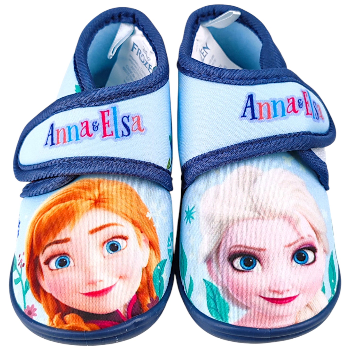 Disney Frozen Hausschuhe mit Klettverschluss Gr. 22-27