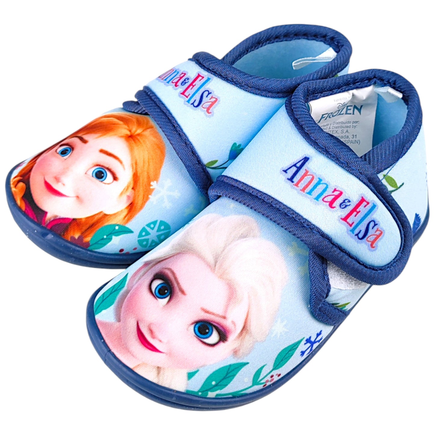 Disney Frozen Hausschuhe mit Klettverschluss Gr. 22-27
