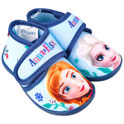 Disney Frozen Hausschuhe mit Klettverschluss Gr. 22-27