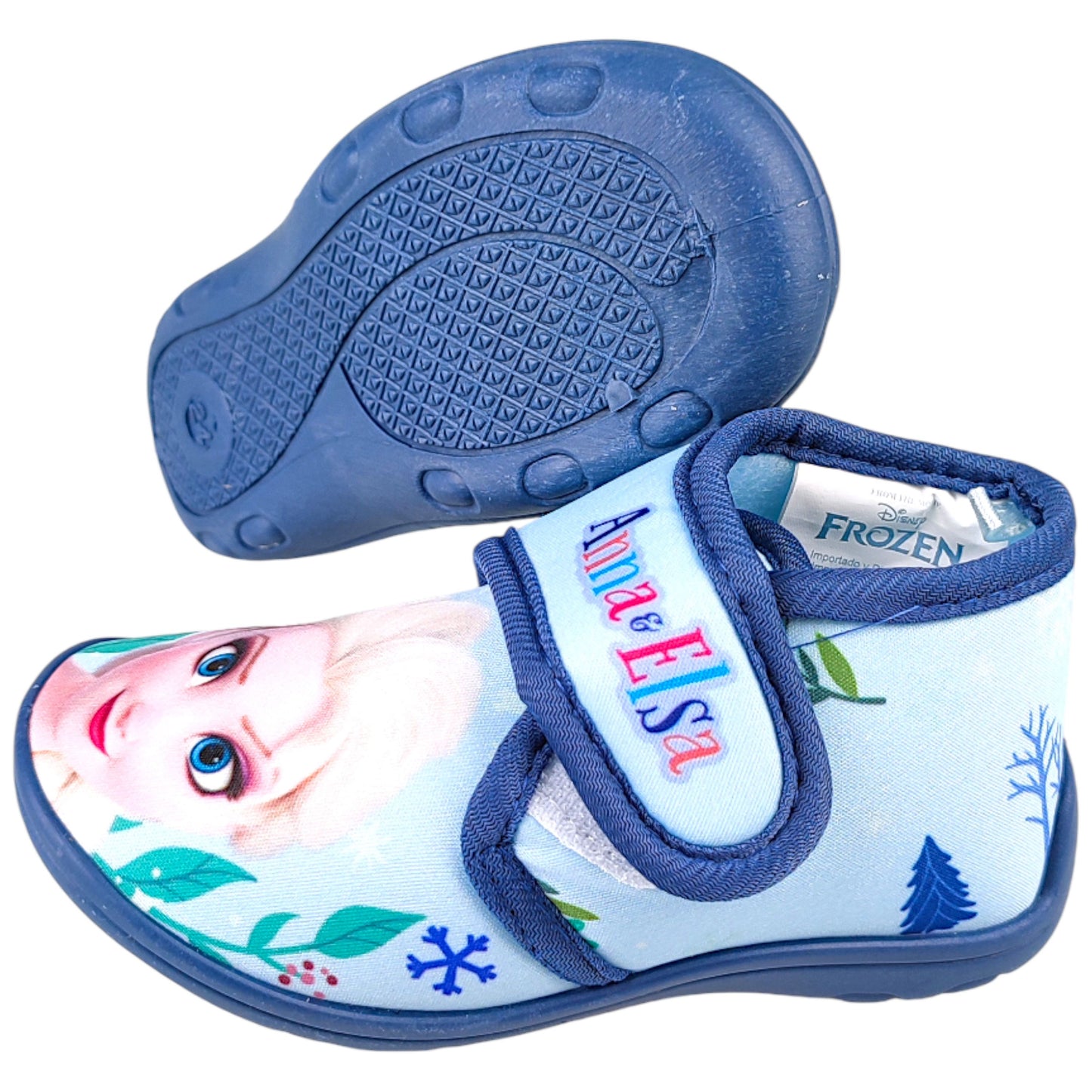 Disney Frozen Hausschuhe mit Klettverschluss Gr. 22-27