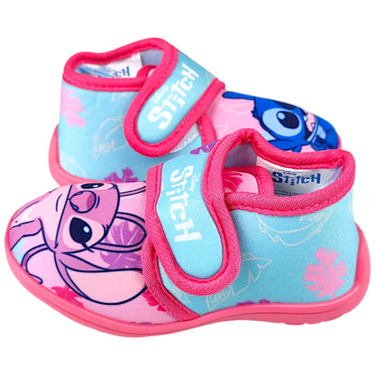 Stitch & Angel Hausschuhe mit Klettverschluss Gr. 22-27