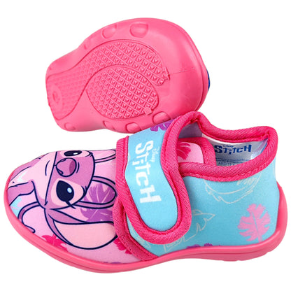 Stitch & Angel Hausschuhe mit Klettverschluss Gr. 22-27