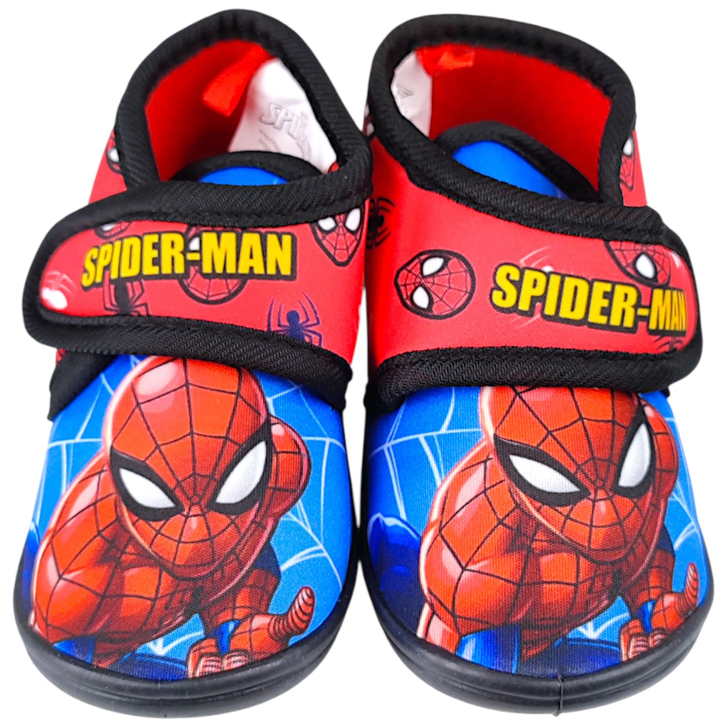 Spider-Man Hausschuhe mit Klettverschluss Gr. 22-27