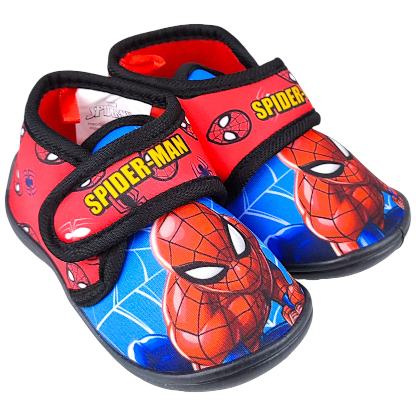 Spider-Man Hausschuhe mit Klettverschluss Gr. 22-27