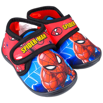 Spider-Man Hausschuhe mit Klettverschluss Gr. 22-27