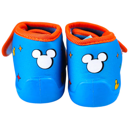 Mickey Mouse Hausschuhe mit Klettverschluss Gr. 22-27
