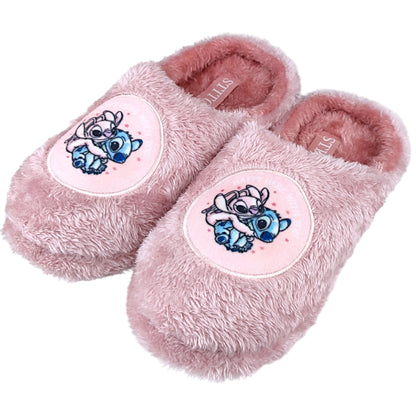Disney Stitch & Angel Hausschuhe - flauschige Pantoffeln Gr. 36-41