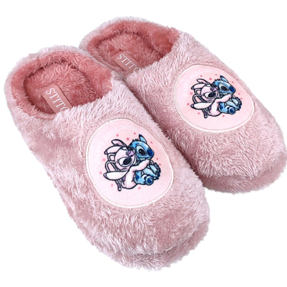 Disney Stitch & Angel Hausschuhe - flauschige Pantoffeln Gr. 36-41