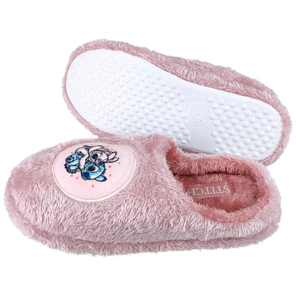Disney Stitch & Angel Hausschuhe - flauschige Pantoffeln Gr. 36-41