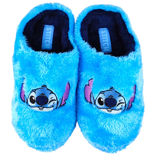 Disney Stitch Hausschuhe - Flauschige Slipper Gr. 36-41
