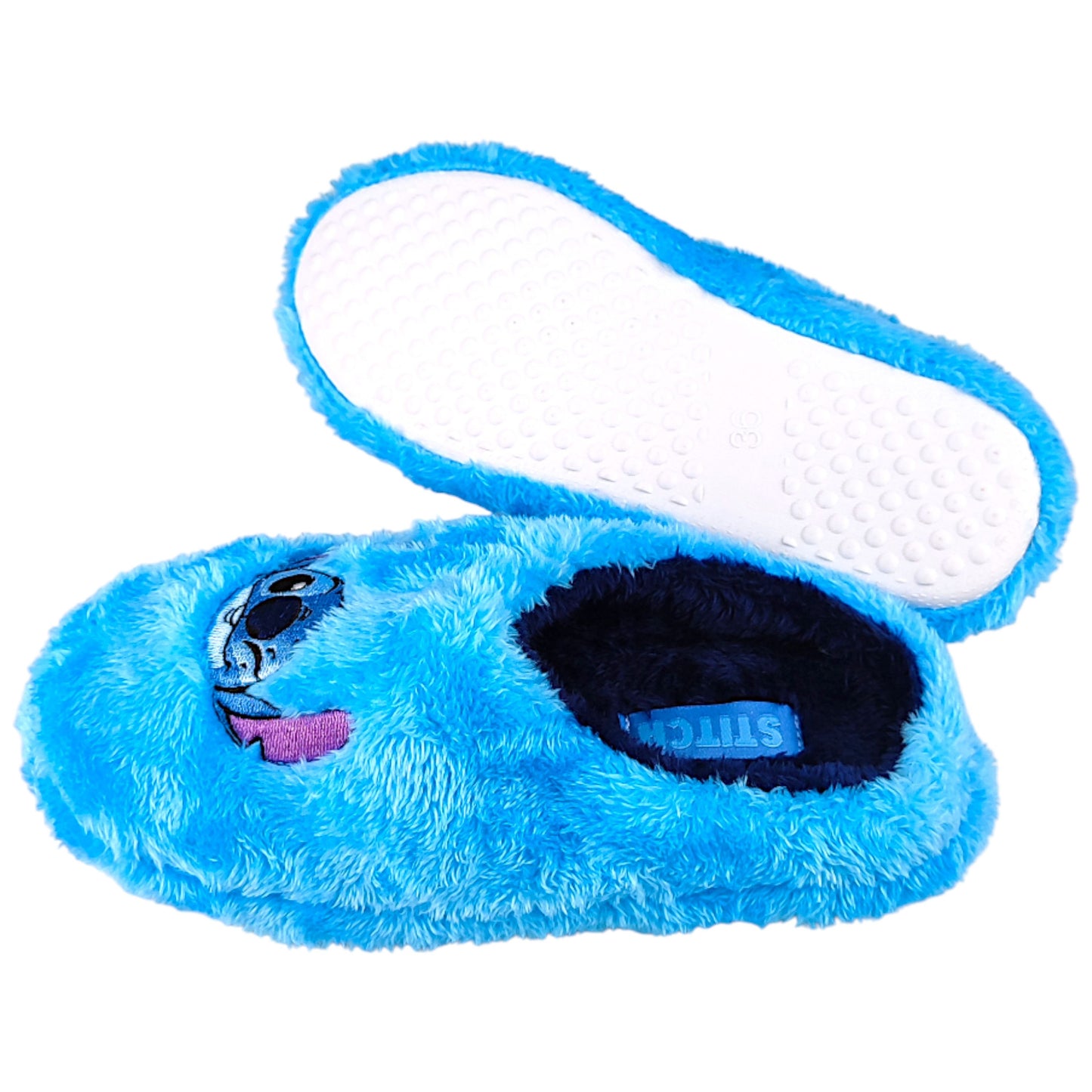 Disney Stitch Hausschuhe - Flauschige Slipper Gr. 36-41